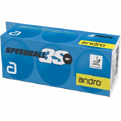 Bóng Andro SpeedBall 3S 40+ (Hộp 3q)