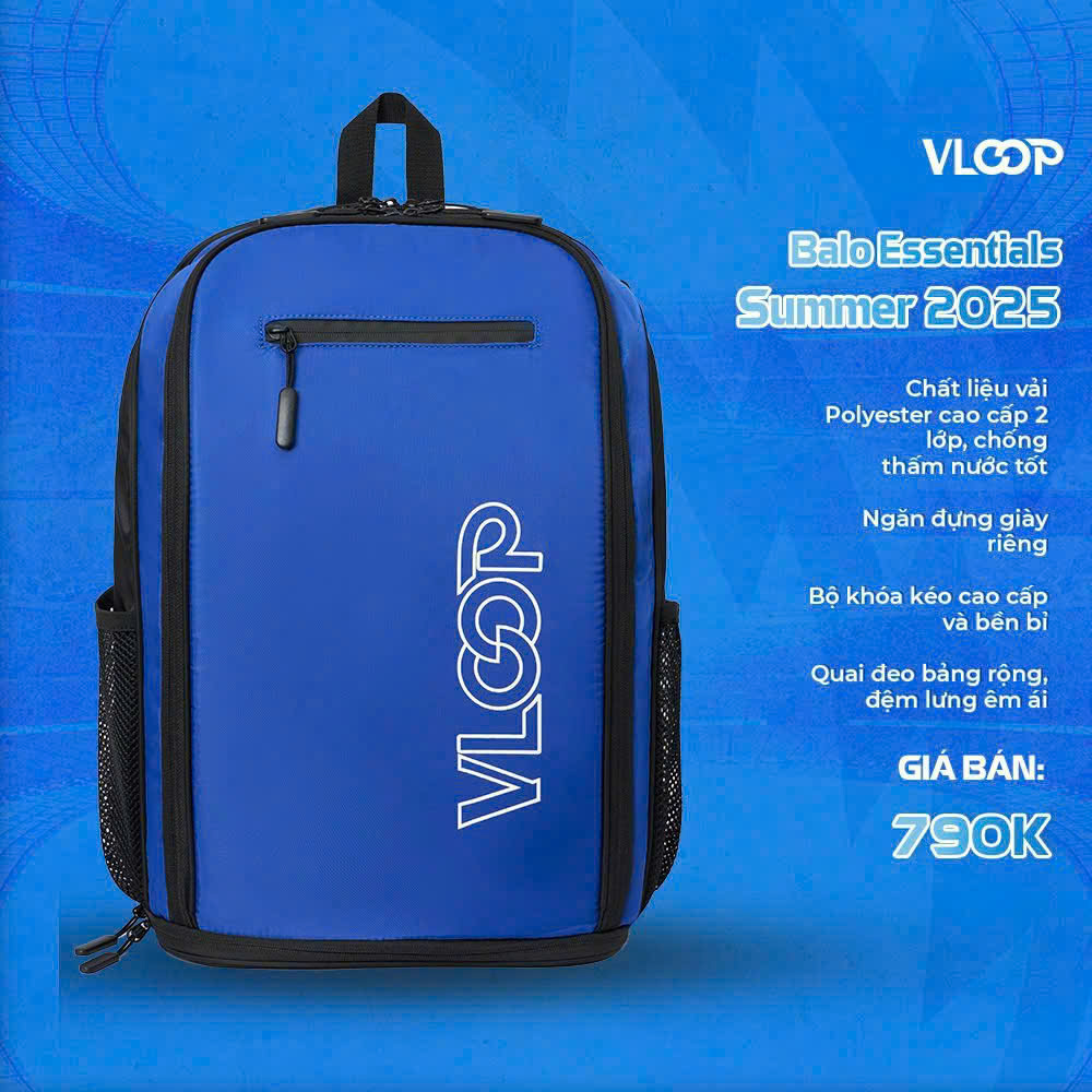 Balo Vloop Essentials Summer 2025 Blue